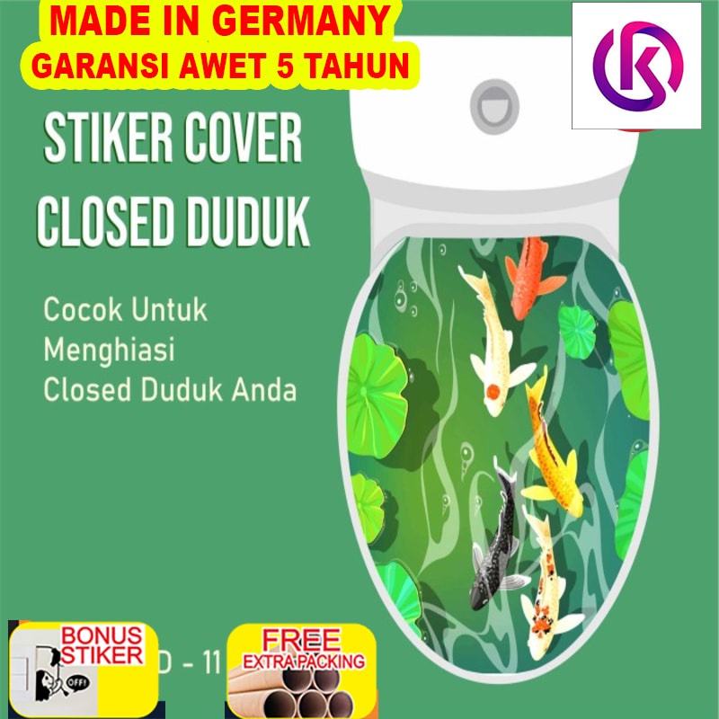 

Terlaris Stiker Tutup Closet Duduk Toilet Cover Desain Modern Campuran - CD-11