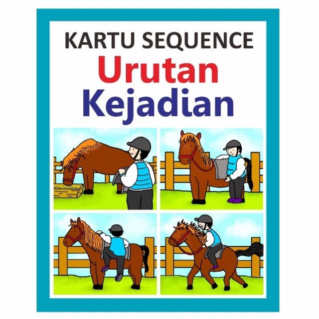 Kartu Sequence Urutan Kejadian Flash Card