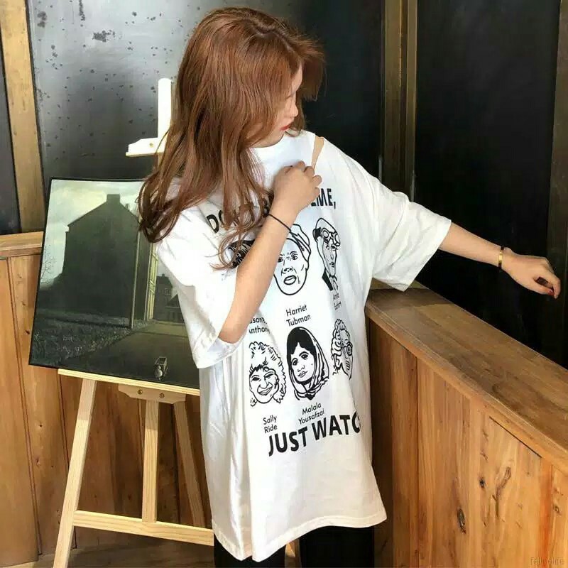 Oversize Jumbo Believe Me | T-shirt Wanita