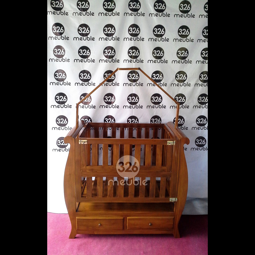Box Bayi Jati Mebel Jepara - Ayunan Jati - Ayunan Bayi