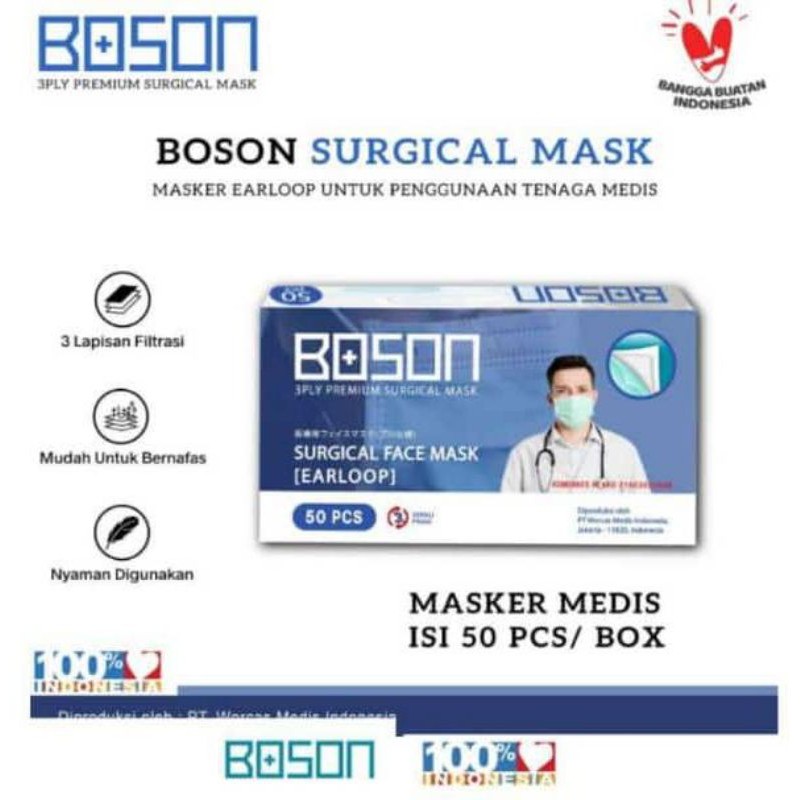 Masker Medis / Surgical Boson