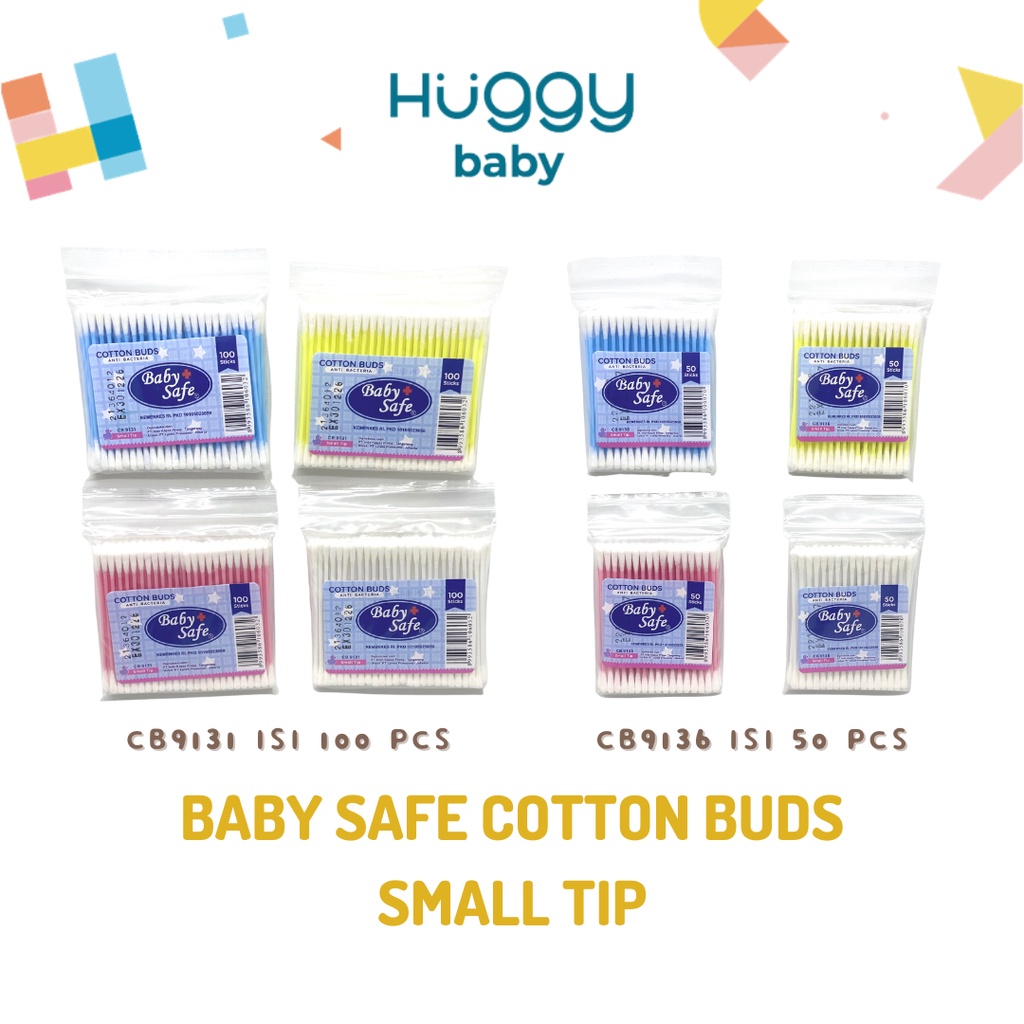 Baby Safe CB9131 CB9136 Cotton Bud Small Tip