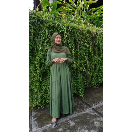 GAMIS RAYON POLOS/GAMIS WANITA TERBARU BAHAN RAYON/GAMIS BAHAn JATUH ADEM/GAMIS CANTIk/GAMIS VIRAL K