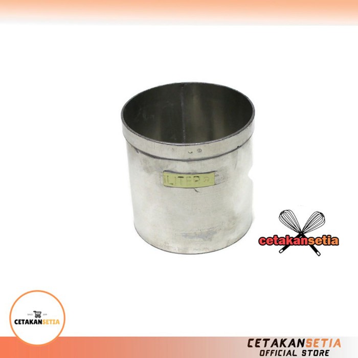 Literan Beras 1 Liter | Literan Beras Kaleng