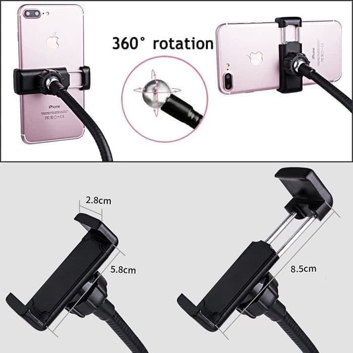 Grosir - R747 Ringlight For Youtuber Live TIKTOK / Ring Light Selfie Livestreamer / Tripod Ringlight