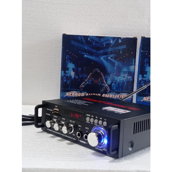 Taffware Power Amplifier 600Watt BT298 Bluetooth Karaoke Stereo 2 channel
