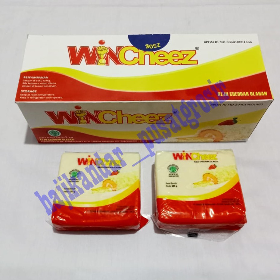 

PROMOO !!! Keju merk WIN Cheez Berat Bersih 250 gram