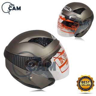  Helm Motor SNI  ARL Zeus grey doff bukan jpx ink nhk 