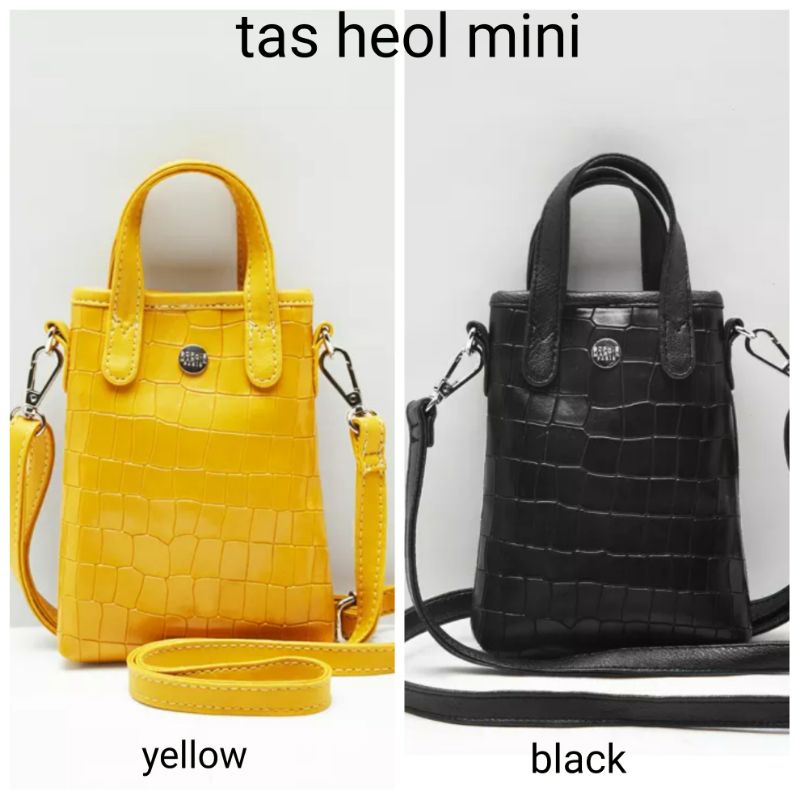 TAS HEOL MINI : YELLOW / BLACK / GREEN SOPHIE PARIS OFFICIAL PROMO ORIGINAL SELEMPANG WANITA WOMAN B