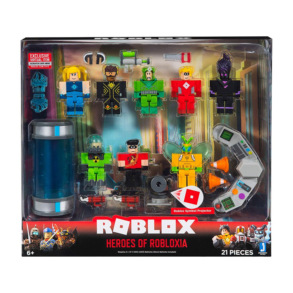 Roblox Heroes Of Robloxia Playset Shopee Indonesia - jual roblox feature environmental set heroes of robloxia murah