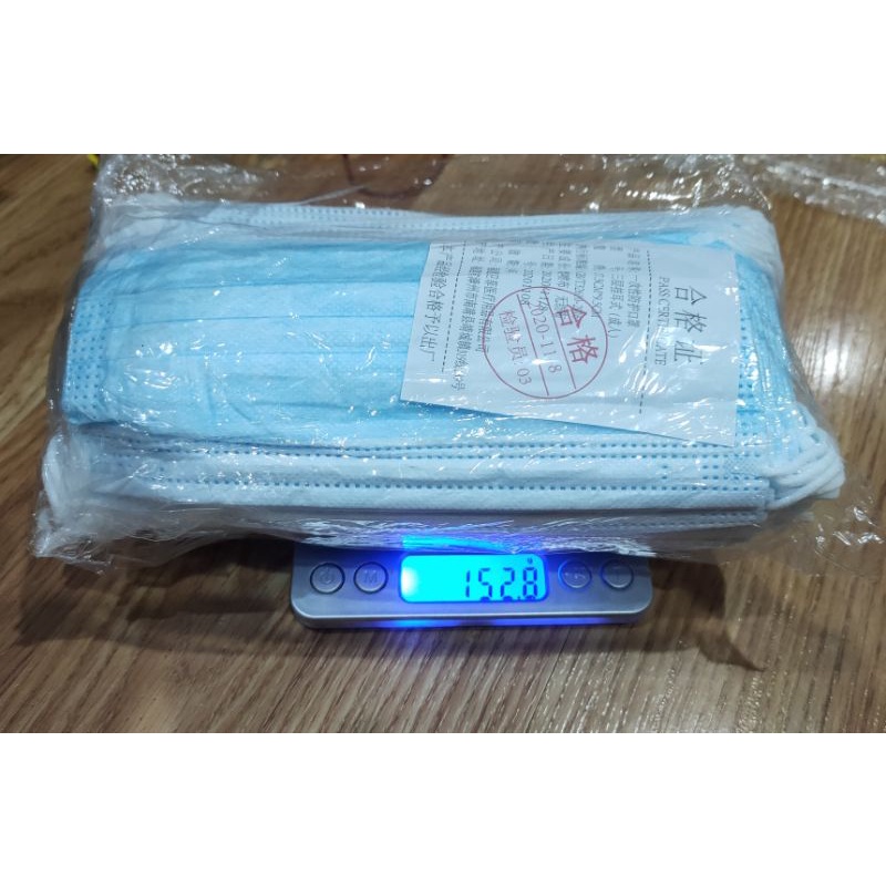 Masker Earloop 3PLY isi 50 pcs Biru