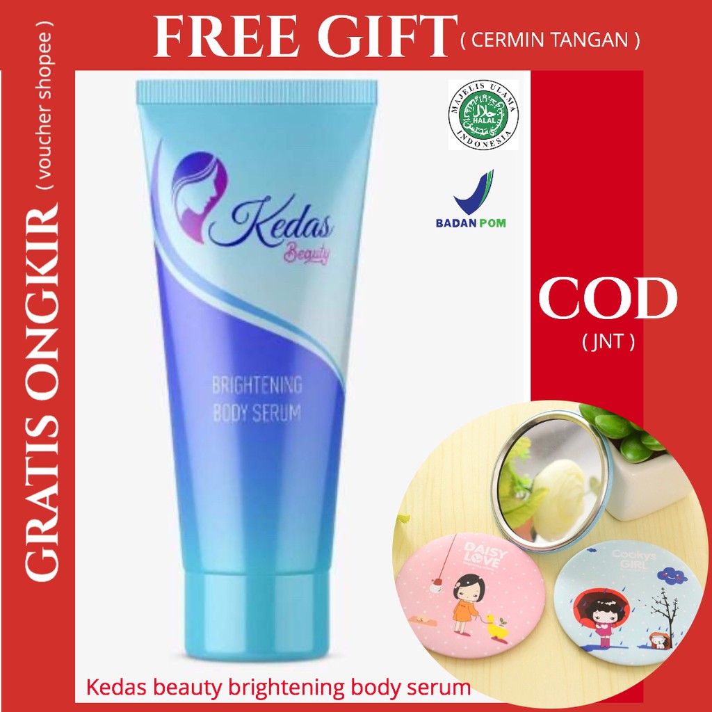 Af01 Kedas Lotion Pemutih Free Gift Pemutih Badan Kedas Beauty Bbs Kedas Beauty Body Serum Kedas Shopee Indonesia