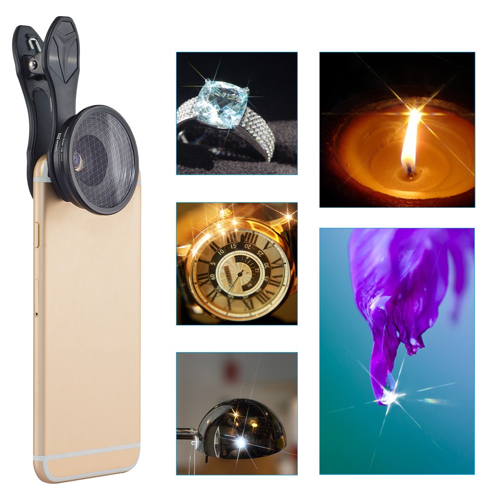 New APEXEL 25mm Microscope Cellphone lens 2in1 Camera lens and 20X Macroens Optical Mobile Phone