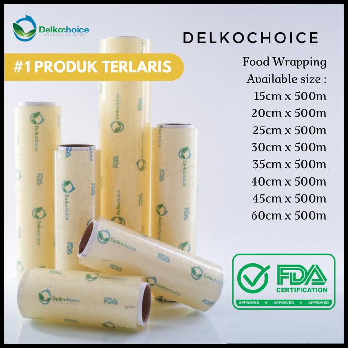 Plastik Food Wrap / Cling Wrap - Delkochoice