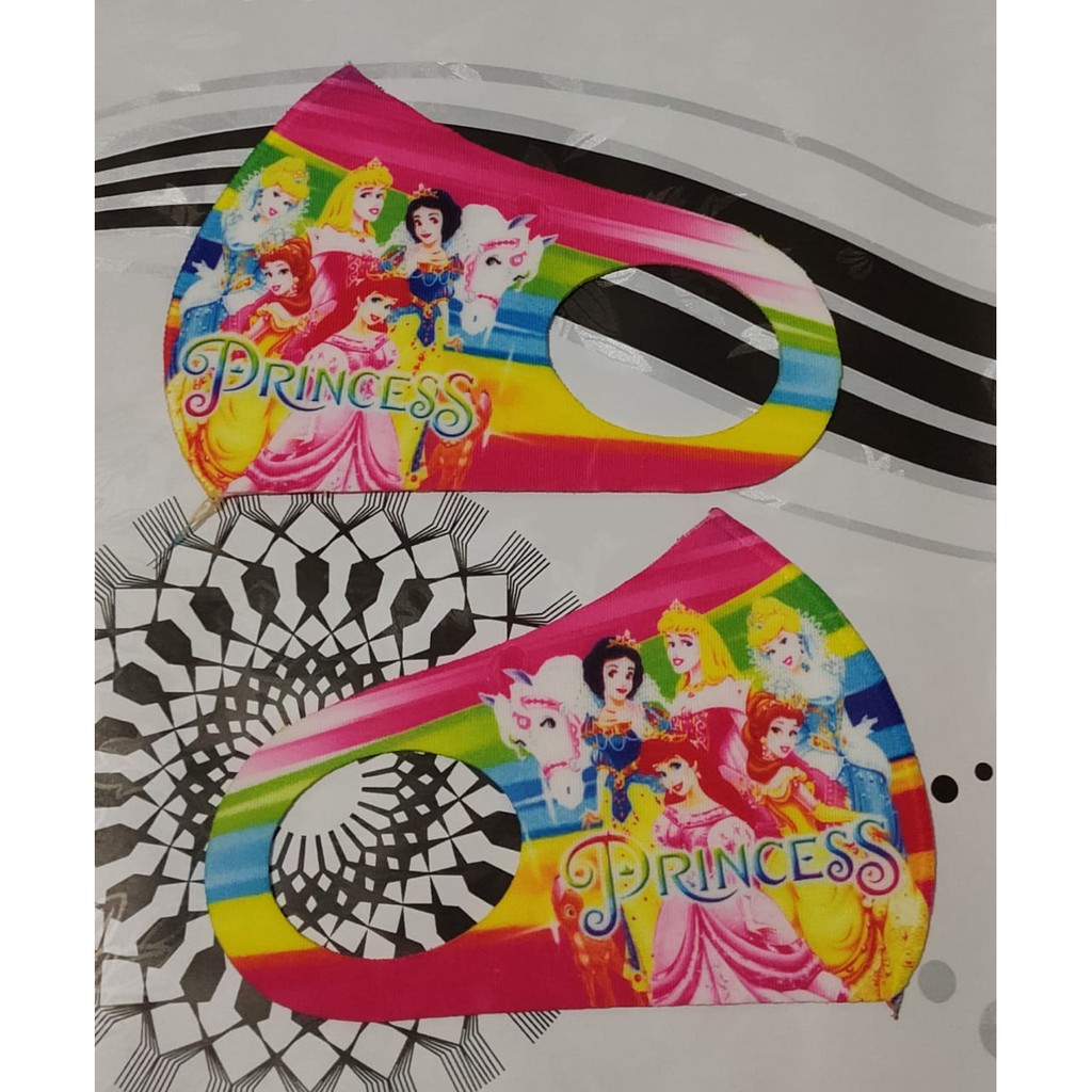 MASKER SCUBA ANAK-ANAK PEREMPUAN / MASKER SCUBA PRINTING (BACA DESKRIPSI)