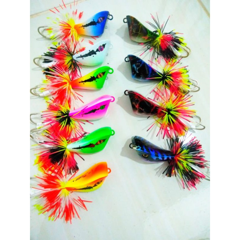 Jump frog gabus Baze lure