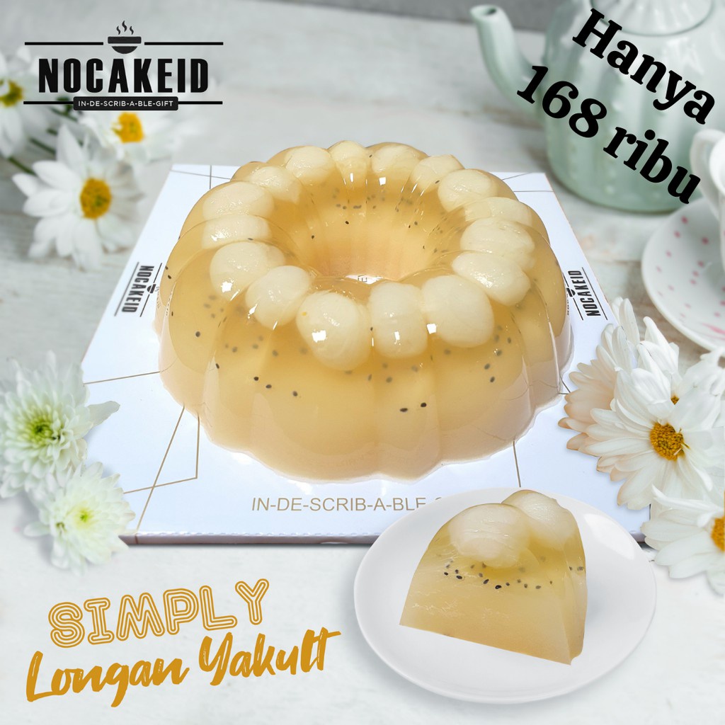 

Pudding Cake Longan Yakult, hadiah ulang tahun, hampers