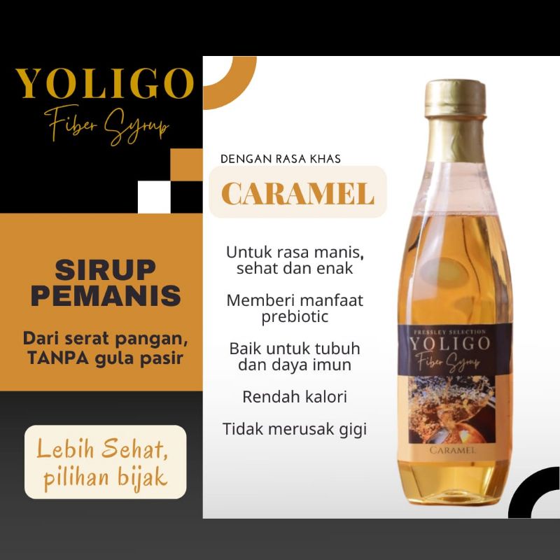 

Yoligo Fiber Syrup - CARAMEL 600g