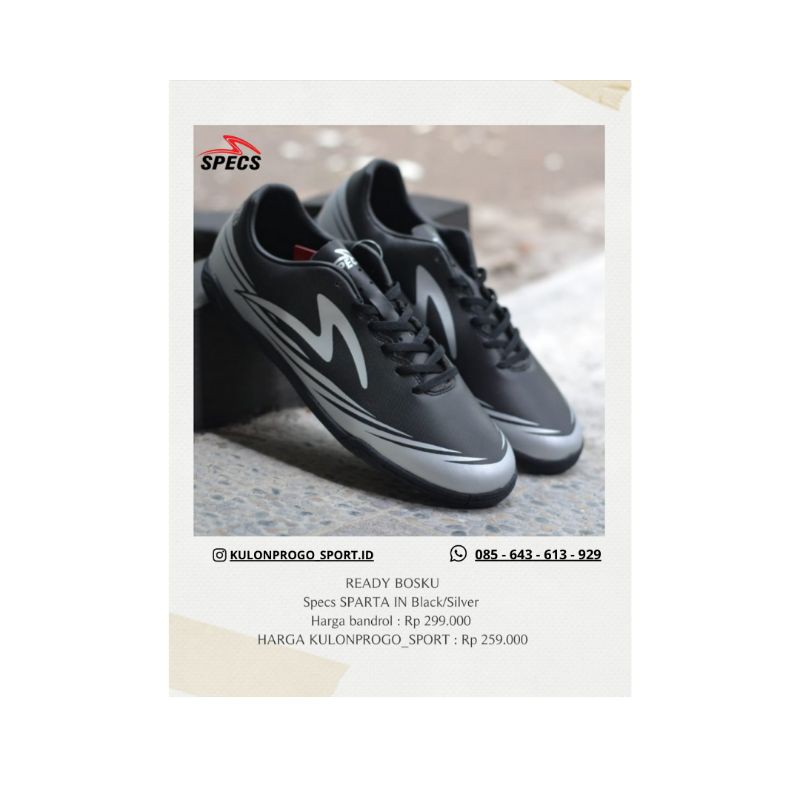SPECS SPARTA IN Black/Silver