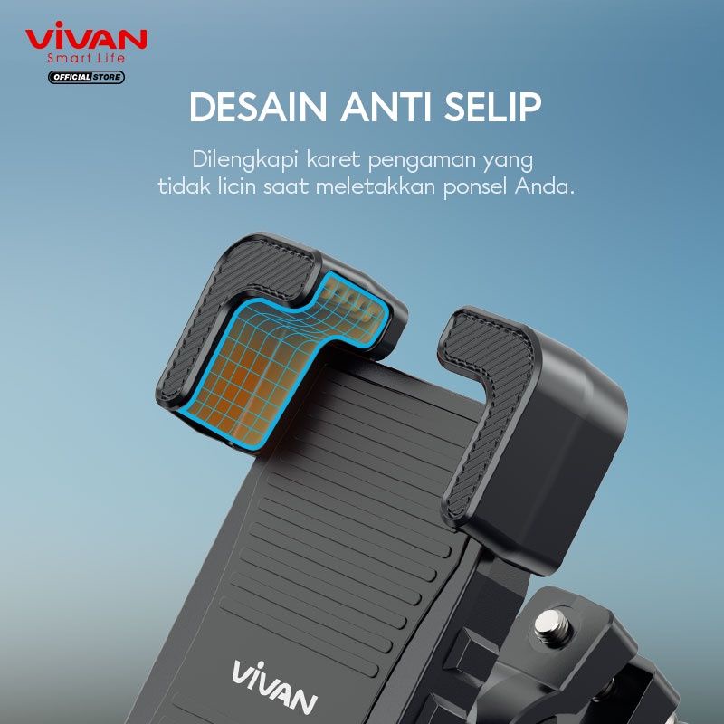 Vivan VMH01 Sepeda Motor Motorcycle Phone Holder