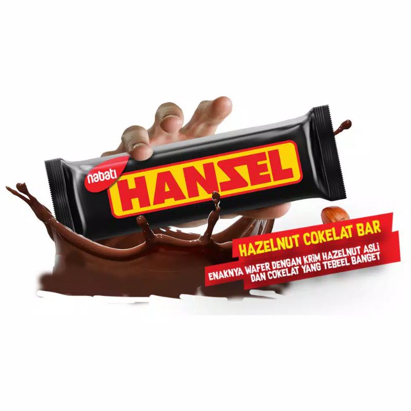 

NABATI HANSEL WAFER HAZELNUT PER PCS 34 GR