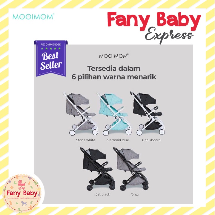 MOOIMOM ONE - HAND FOLD STROLLER / STL2101