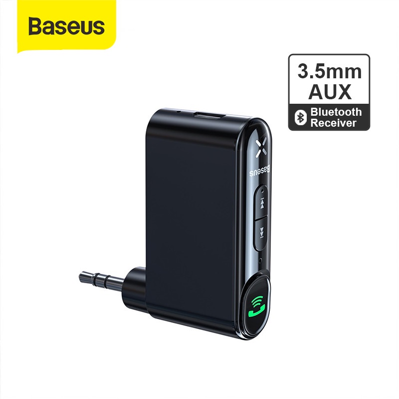 Baseus Car Bluetooth Receiver Aux 3.5mm Wireless Audio Receiver