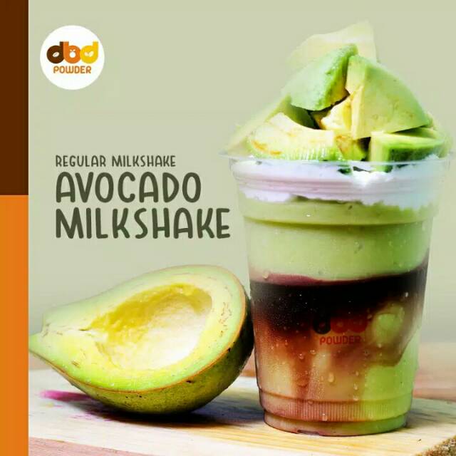 

Bubuk Minuman Alpukat - Powder Avocado Milkshake
