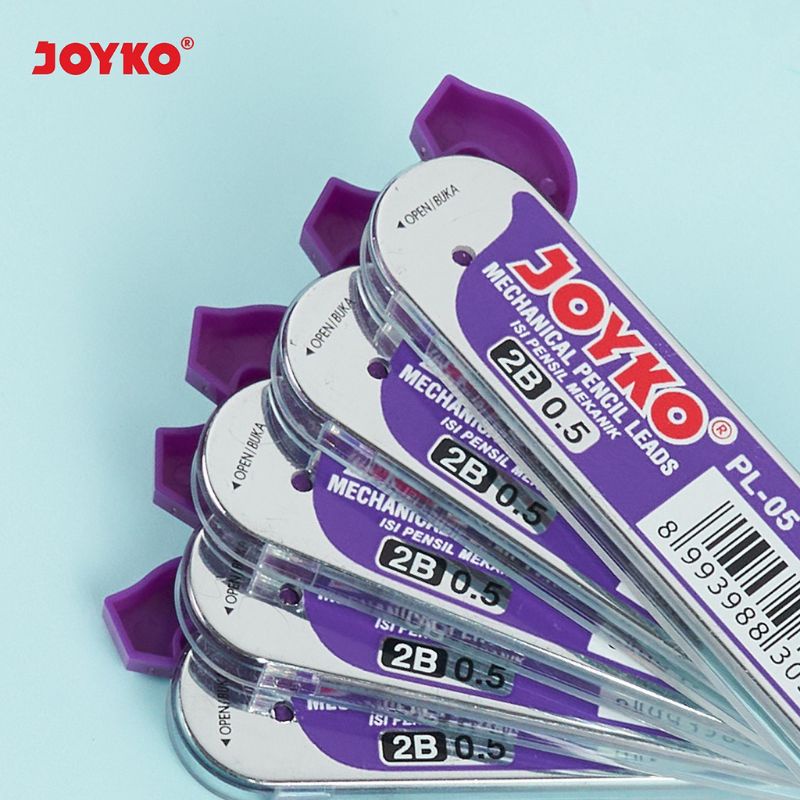 

Joyko Isi Ulang Pensil Mekanik Pencil Leads Refill tipe PL-05 0,5mm x 60 mm