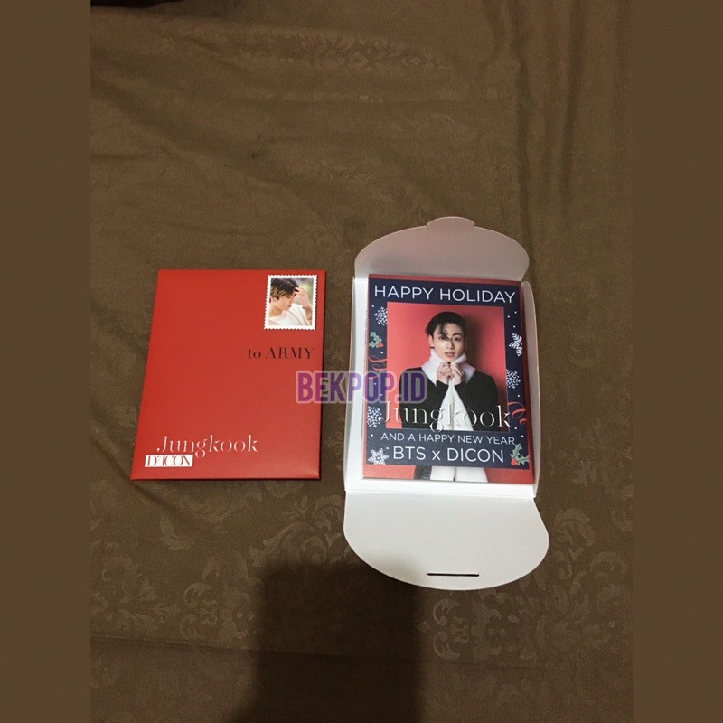 ACCORDION JUNGKOOK DICON BTS OFFICIAL(BOOKED RESTY)