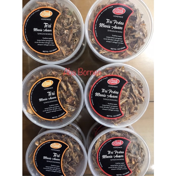 

Ikan Teri Pedas Asam Manis Crispy Homemade Khas Singkawang AMOI