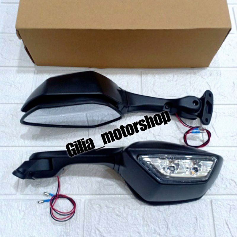 Spion ZX 10R LED Import Black Series Spion ZX10 Spion ZX 10R R25 R15 V3 CBR250RR ZX636 Kawasaki Z10R R6 NINJA 250FI