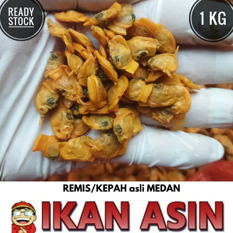 

KEPAH ASIN / KOPAH / REMIS / ROMIS 1 kg ASLI TANJUNG BALAI