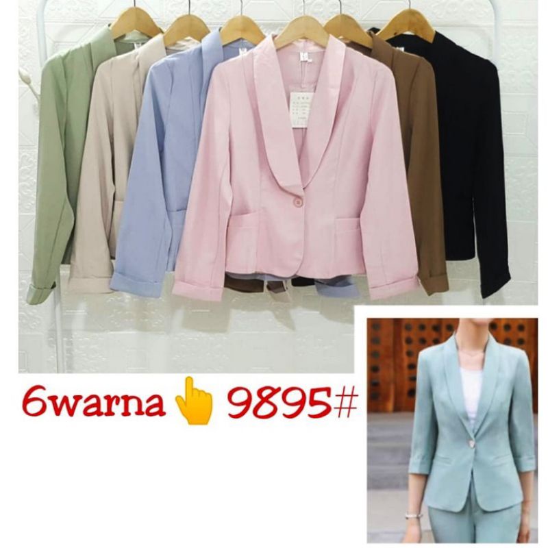 BLAZER KERJA KANTOR FASHION IMPORT TERBARU