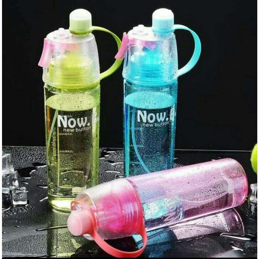 Lalugo Botol Minum SEMPROT New B - Sport Spray Water Bottle 600ml