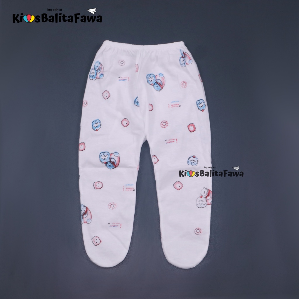( ISI 6-12 PC )  Celana Bayi Tutup Kaki 0-3 Bulan / SNI Perlengkapan Baju Bayi New Born Celana Panjang Baby Pants Laki Perempuan Babycinnamon