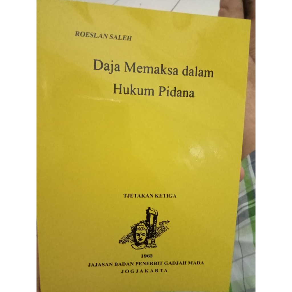 daja memaksa dalam hukum pidana cetakan ketiga