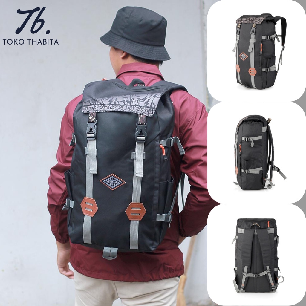 Toko Thabita - Backpack Pria Ransel Traveling Gear Bag Original Tas Punggung Cowok