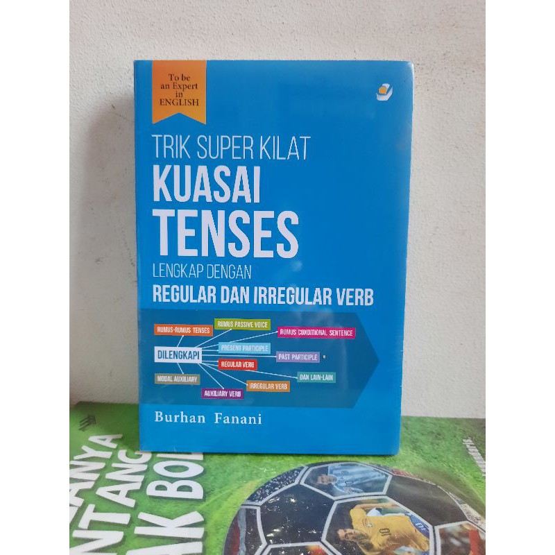 BUKU ORIGINAL TRIK SUPER KILAT KUASAI TENSES LENGKAP DENGAN REGULAR DAN IRREGULAR VERB