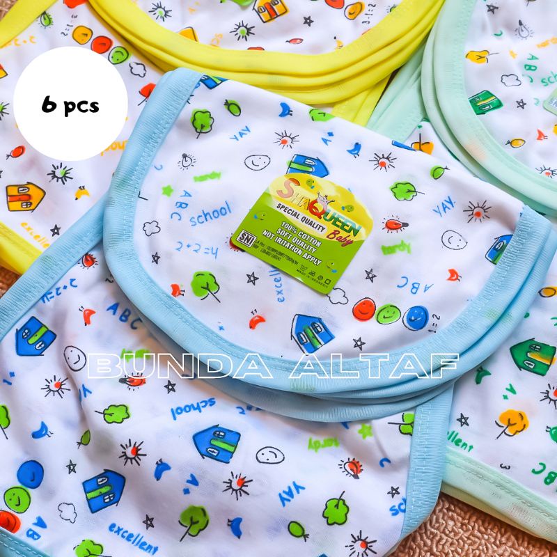 6 pcs Popok Kain Bayi Popok Tali Bayi Baru Lahir