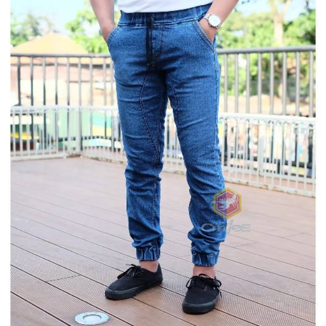 CELANA PANJANG JEANS PRIA  / JEANS PANJANG PRIA / JOGGER JEANS PRIA