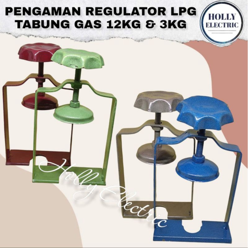 PENGAMAN REGULATOR GAS 12KG/3KG || PENGENCANG PENGUNCI TABUNG GAS LPG