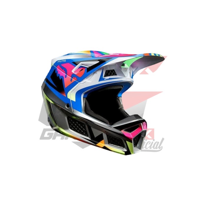 HELM FOX V3 MVRS IDOL MIPS - GREY BLUE