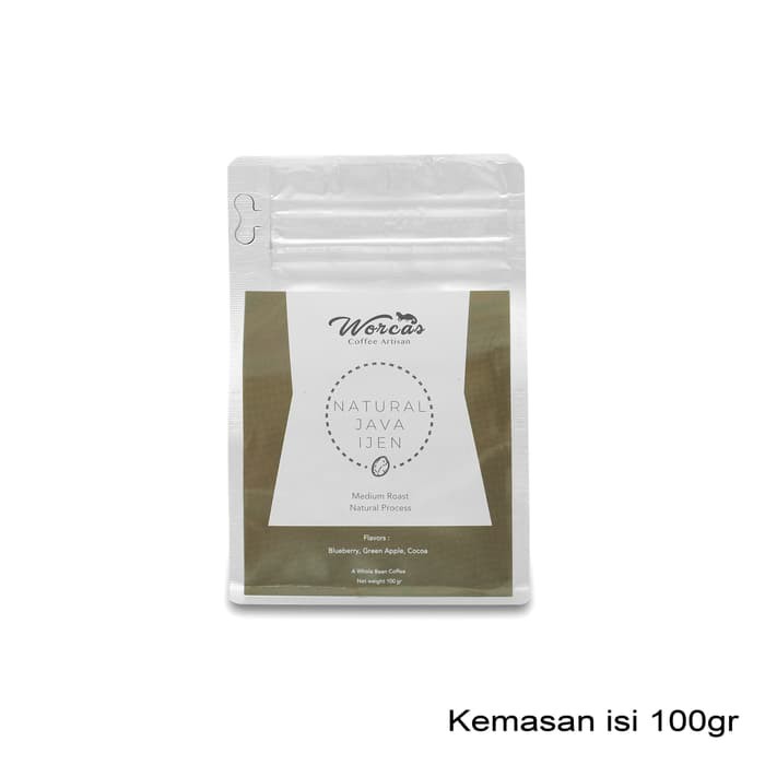

Kopi Arabica Java Ijen "Natural" 100 Gram Medium Roast (Biji/Bubuk) - kkp2371