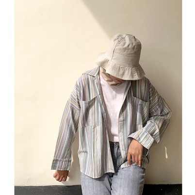 PICATO OVERSIZE CANDY CUTE SHIRT XL - ATASAN WANITA TERBARU