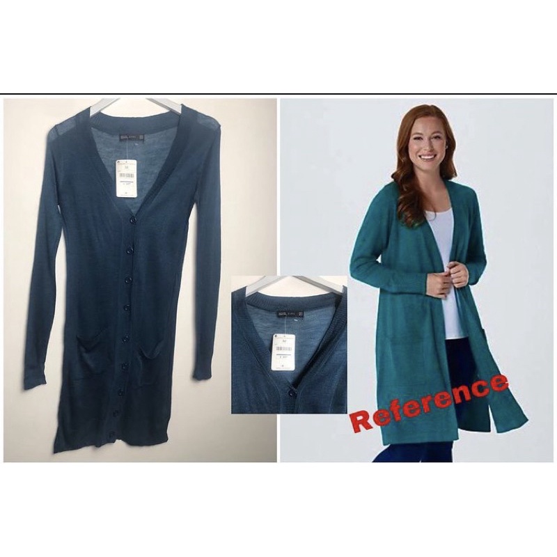 zara cardigan