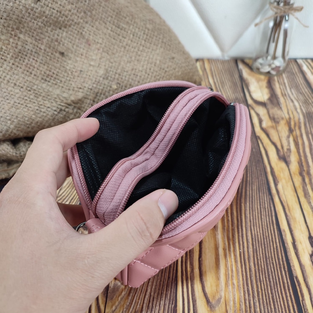 NAGITA / Dompet Wanita Kerang 2Ruang - DOMPET CHNL BAKPAO 0942-1
