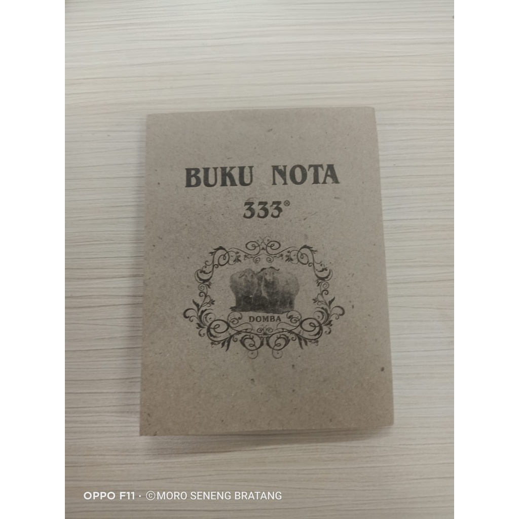 

Nota Mini 2 Ply Merk 333 / Rankap 2 / Putih Putih