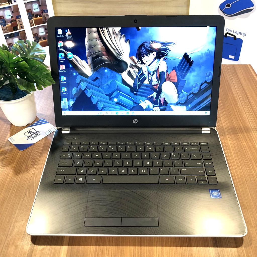 HP 14 Celeron Ram 4/128 SSD Second Bekas