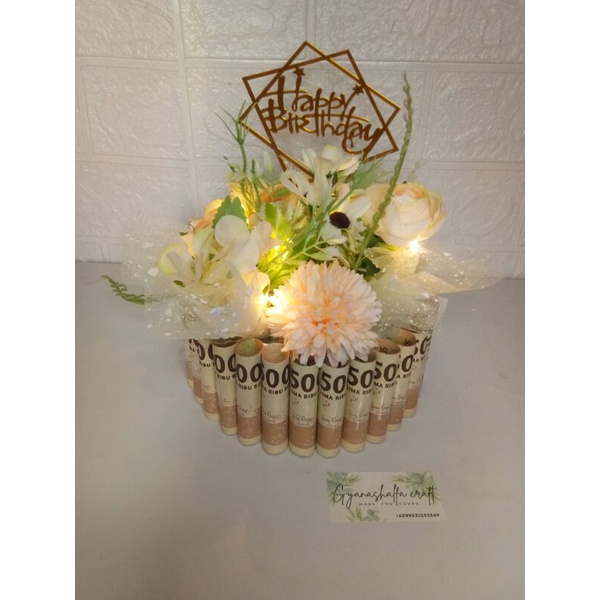 

MONEY CAKE TART GIFT ULANG TAHUN